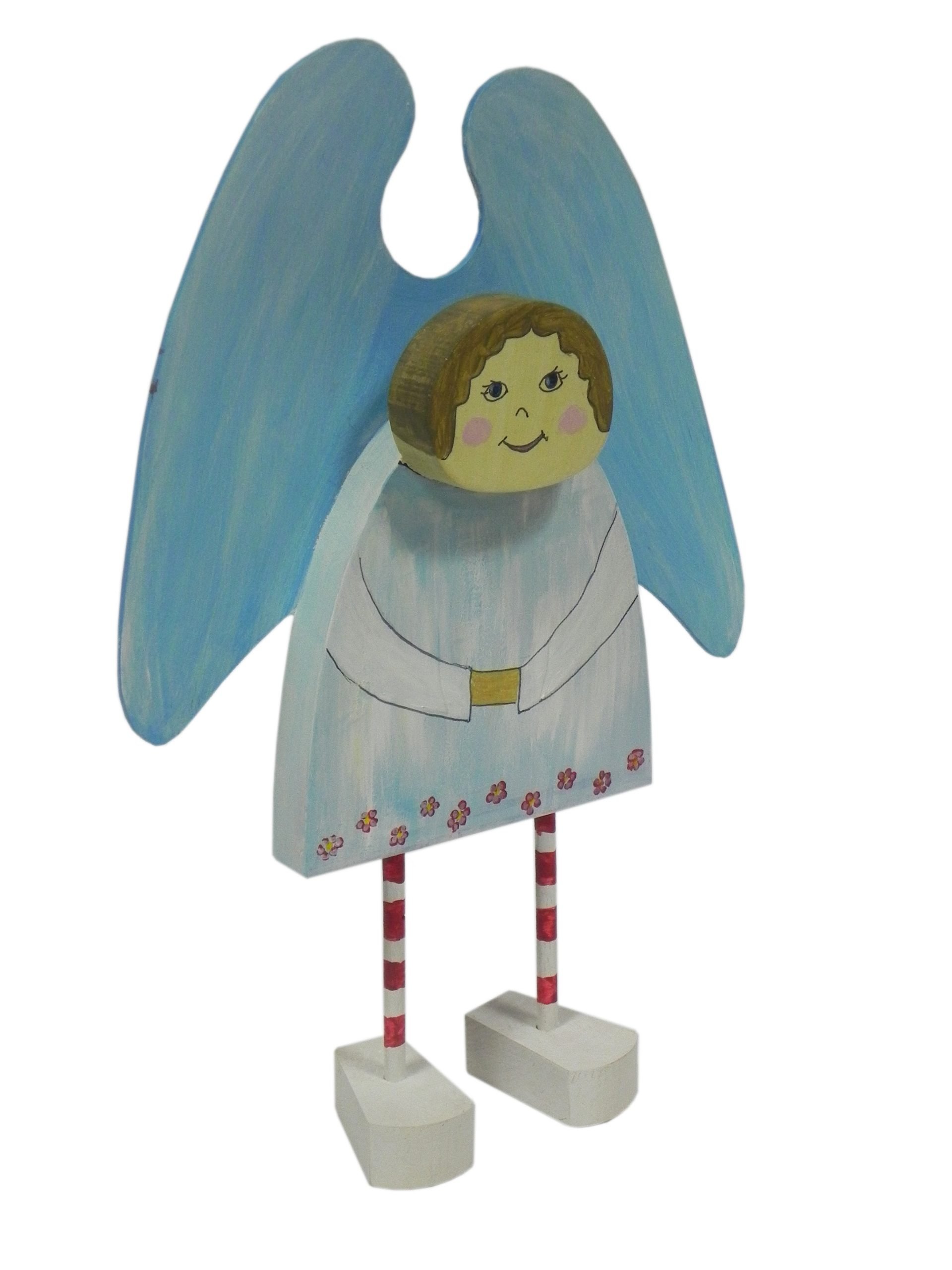 Engel und Holzskulpturen